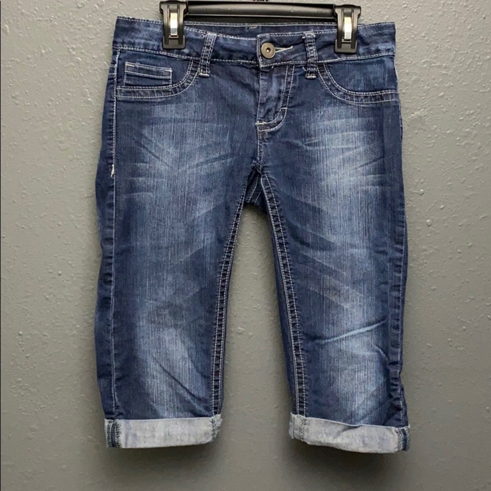 DENIM CAPRIS